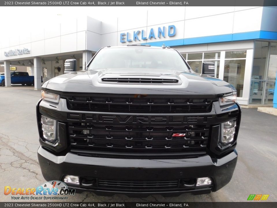 2023 Chevrolet Silverado 2500HD LTZ Crew Cab 4x4 Black / Jet Black Photo #3