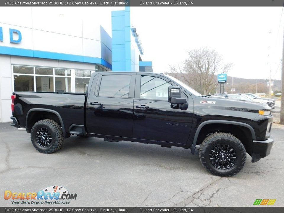 2023 Chevrolet Silverado 2500HD LTZ Crew Cab 4x4 Black / Jet Black Photo #6