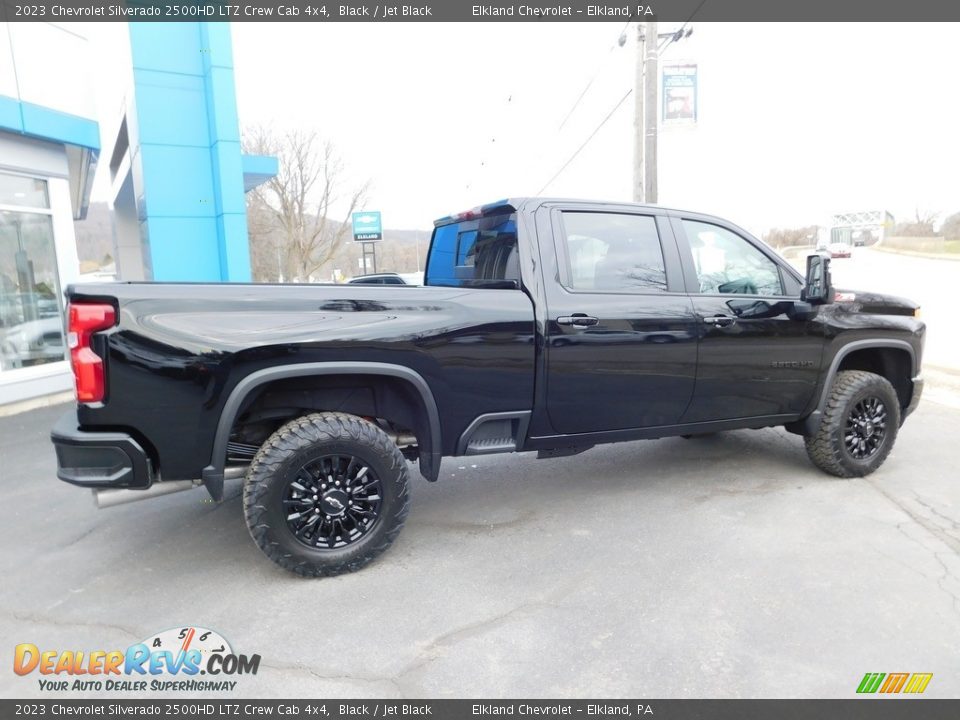 2023 Chevrolet Silverado 2500HD LTZ Crew Cab 4x4 Black / Jet Black Photo #8