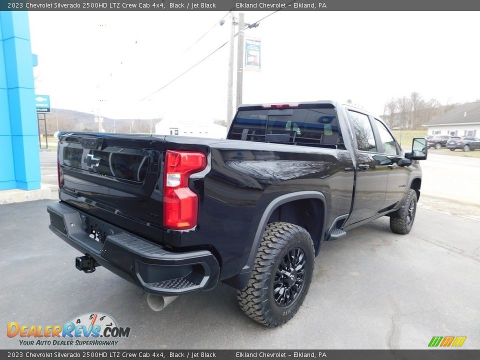 2023 Chevrolet Silverado 2500HD LTZ Crew Cab 4x4 Black / Jet Black Photo #9