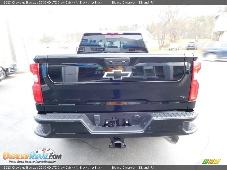 2023 Chevrolet Silverado 2500HD LTZ Crew Cab 4x4 Black / Jet Black Photo #10