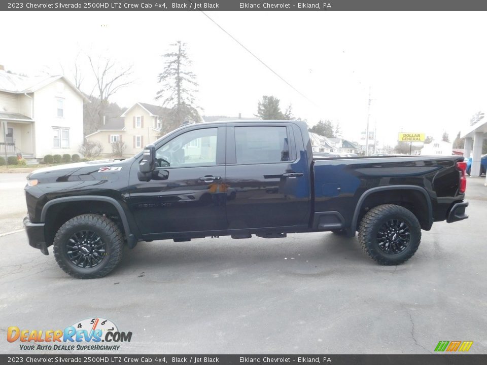 2023 Chevrolet Silverado 2500HD LTZ Crew Cab 4x4 Black / Jet Black Photo #12