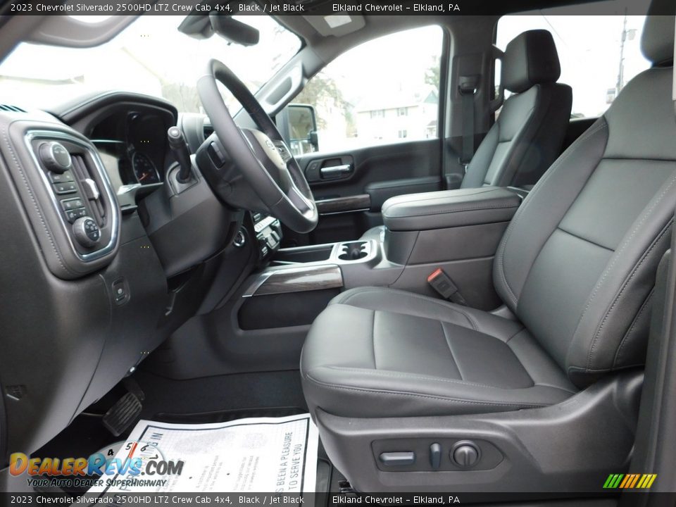 Jet Black Interior - 2023 Chevrolet Silverado 2500HD LTZ Crew Cab 4x4 Photo #23
