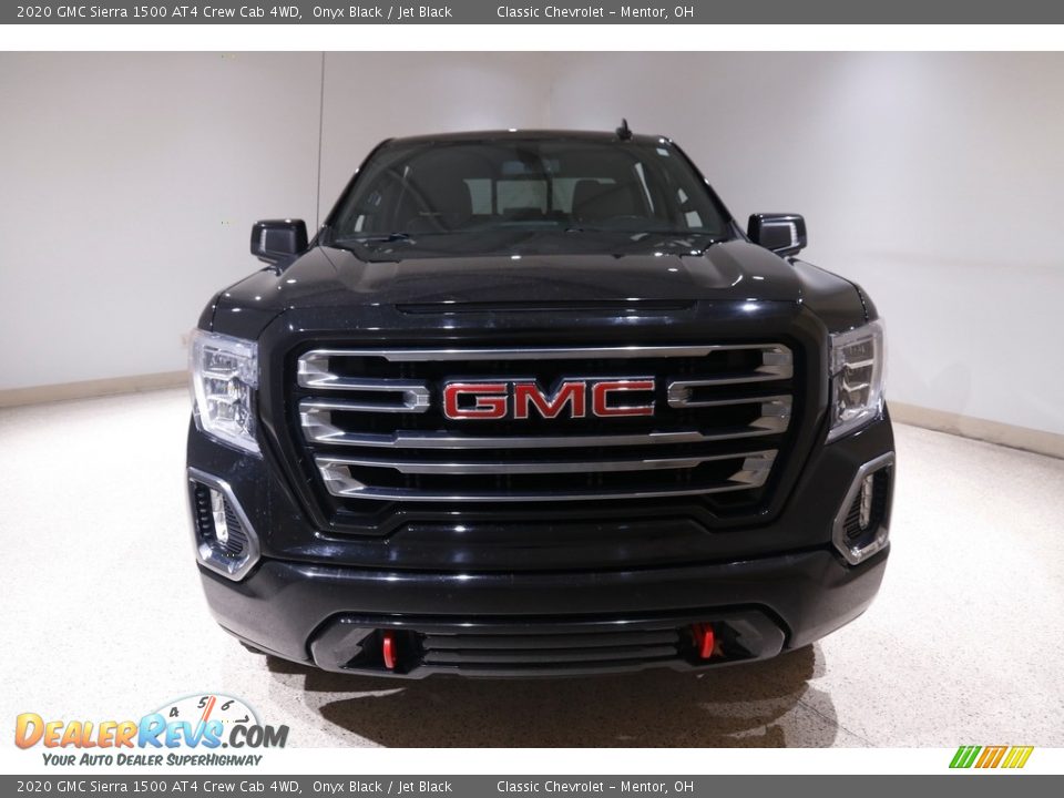 2020 GMC Sierra 1500 AT4 Crew Cab 4WD Onyx Black / Jet Black Photo #2