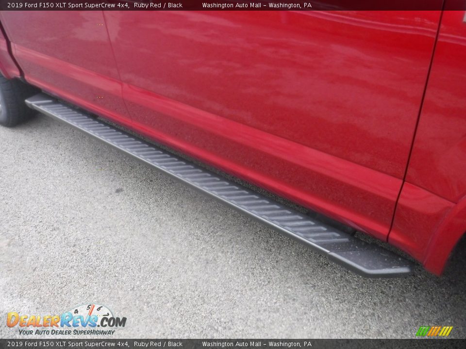 2019 Ford F150 XLT Sport SuperCrew 4x4 Ruby Red / Black Photo #10