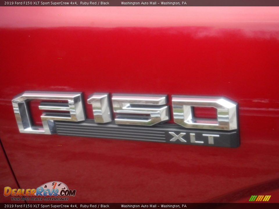 2019 Ford F150 XLT Sport SuperCrew 4x4 Ruby Red / Black Photo #11