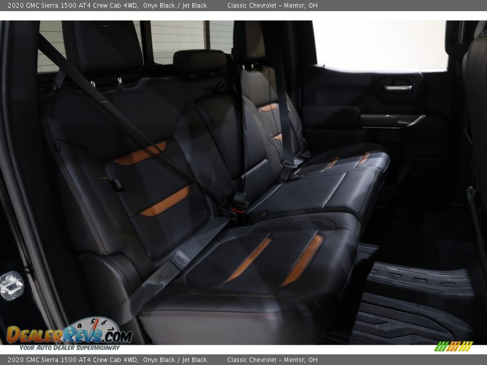 Rear Seat of 2020 GMC Sierra 1500 AT4 Crew Cab 4WD Photo #18