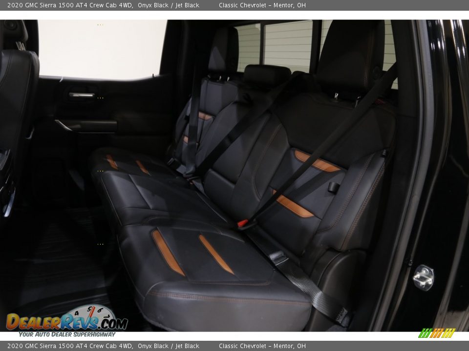 Rear Seat of 2020 GMC Sierra 1500 AT4 Crew Cab 4WD Photo #19