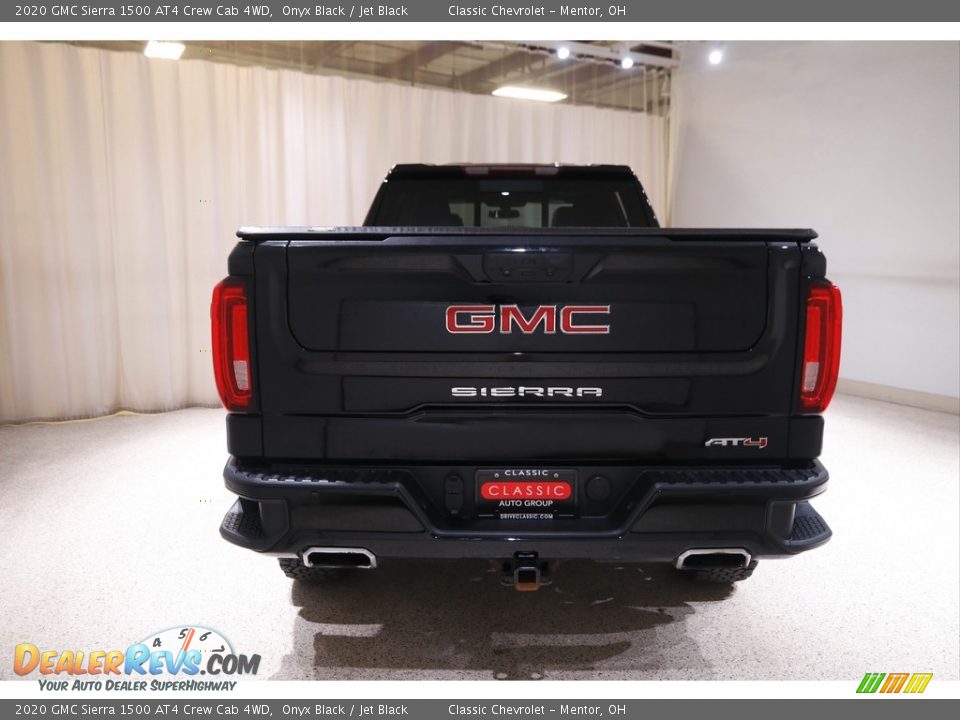 Exhaust of 2020 GMC Sierra 1500 AT4 Crew Cab 4WD Photo #20