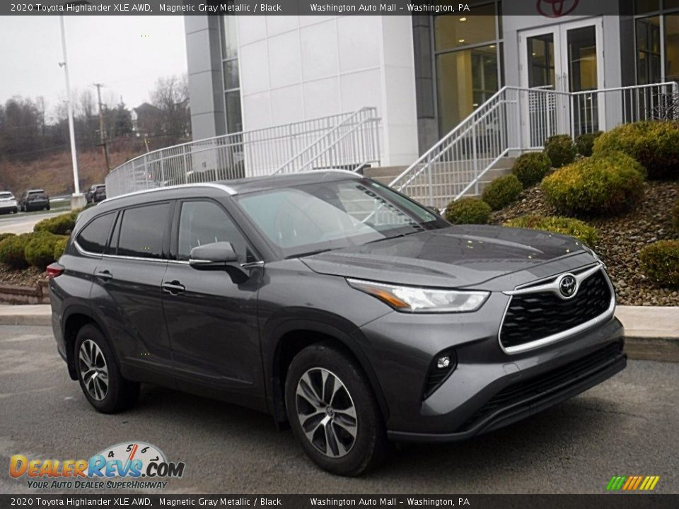 2020 Toyota Highlander XLE AWD Magnetic Gray Metallic / Black Photo #1