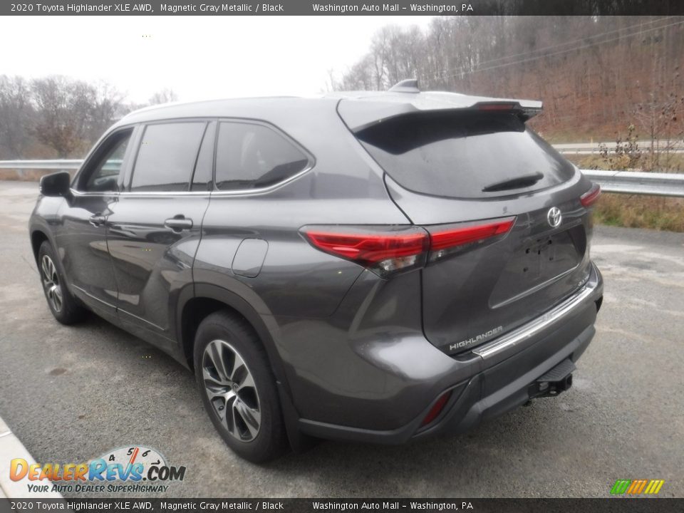 2020 Toyota Highlander XLE AWD Magnetic Gray Metallic / Black Photo #8