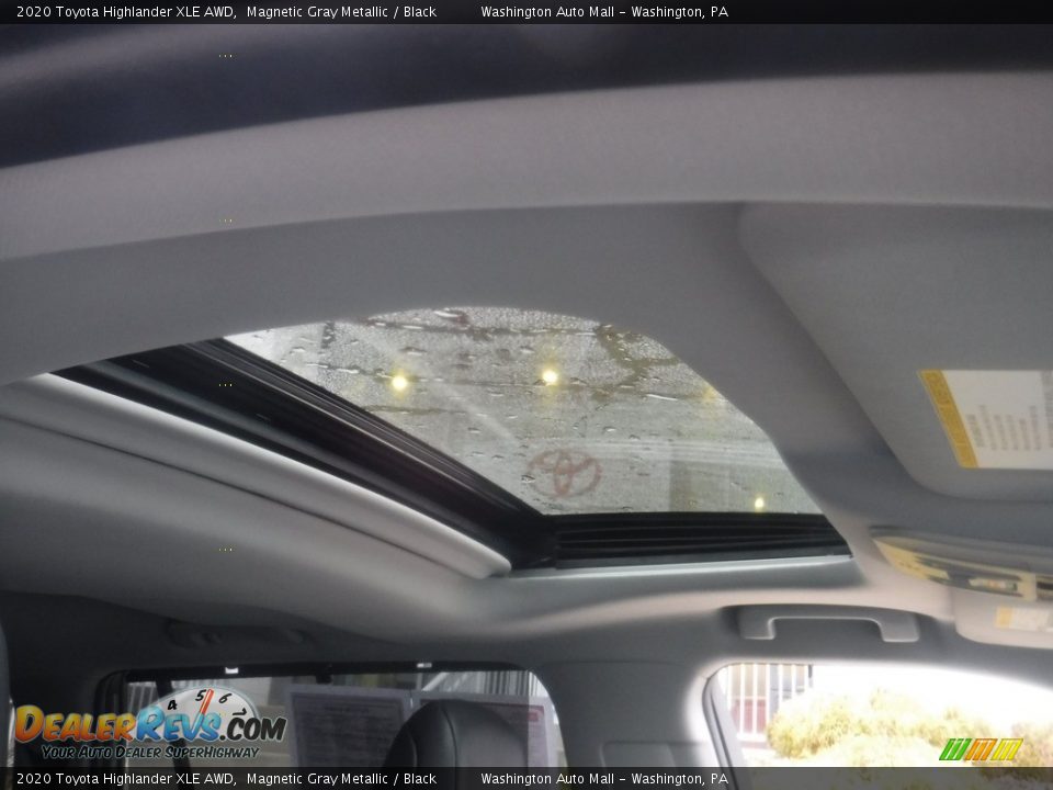 2020 Toyota Highlander XLE AWD Magnetic Gray Metallic / Black Photo #12