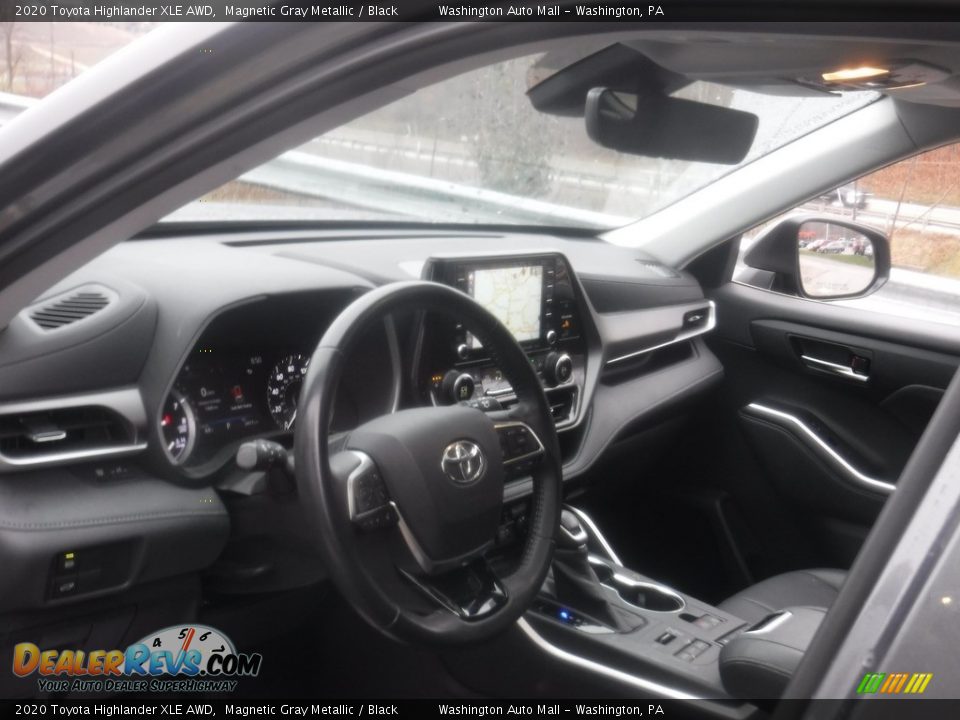 2020 Toyota Highlander XLE AWD Magnetic Gray Metallic / Black Photo #15