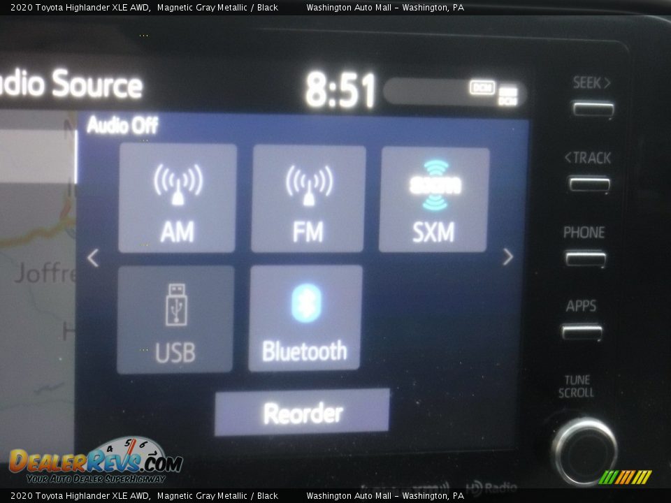 2020 Toyota Highlander XLE AWD Magnetic Gray Metallic / Black Photo #21