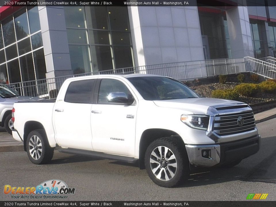 2020 Toyota Tundra Limited CrewMax 4x4 Super White / Black Photo #1