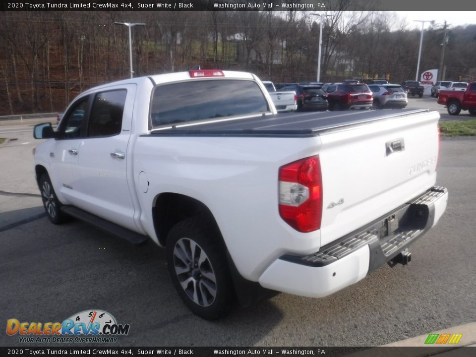 2020 Toyota Tundra Limited CrewMax 4x4 Super White / Black Photo #18