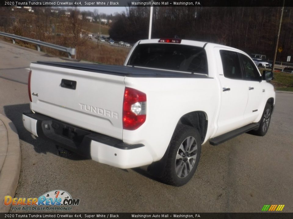 2020 Toyota Tundra Limited CrewMax 4x4 Super White / Black Photo #22