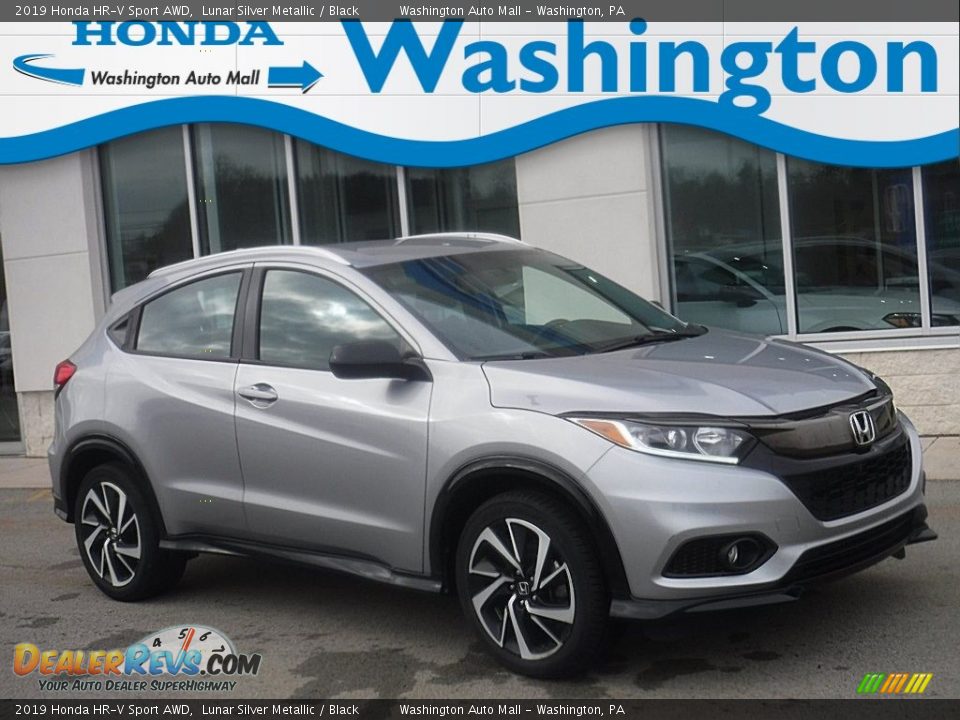 2019 Honda HR-V Sport AWD Lunar Silver Metallic / Black Photo #1