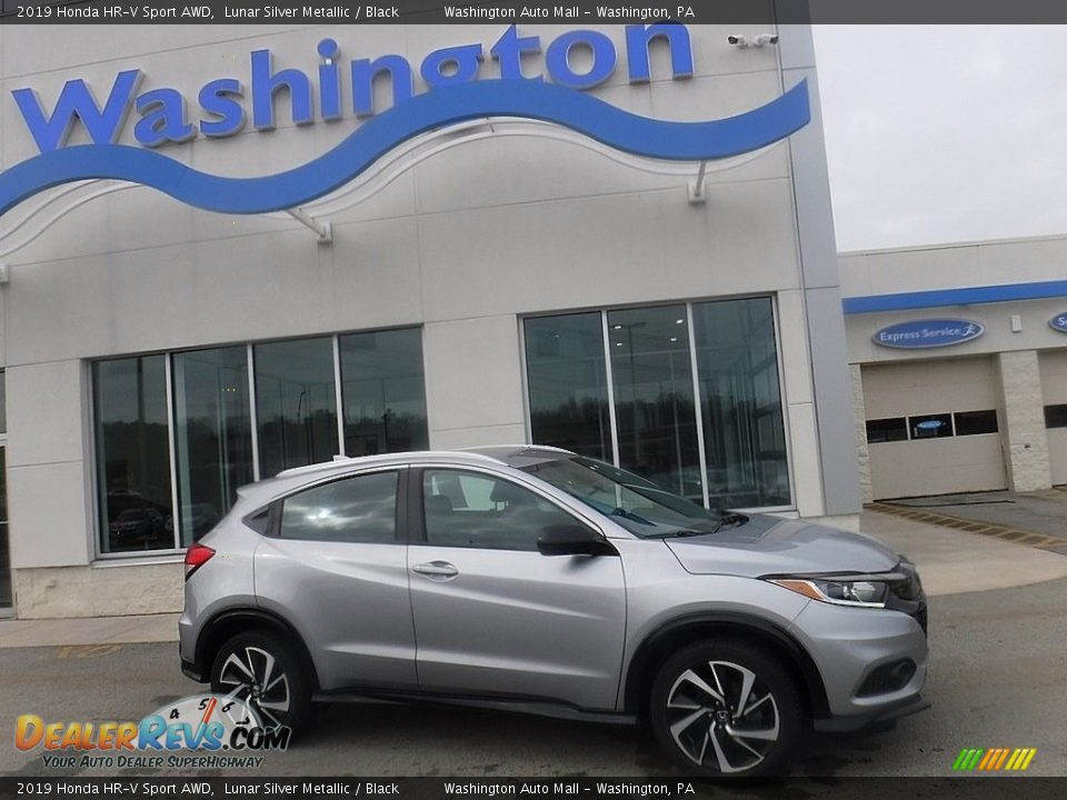 2019 Honda HR-V Sport AWD Lunar Silver Metallic / Black Photo #2