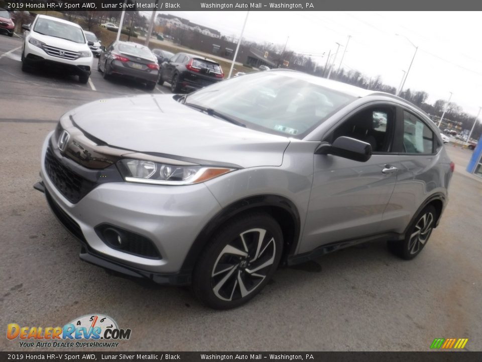 2019 Honda HR-V Sport AWD Lunar Silver Metallic / Black Photo #5