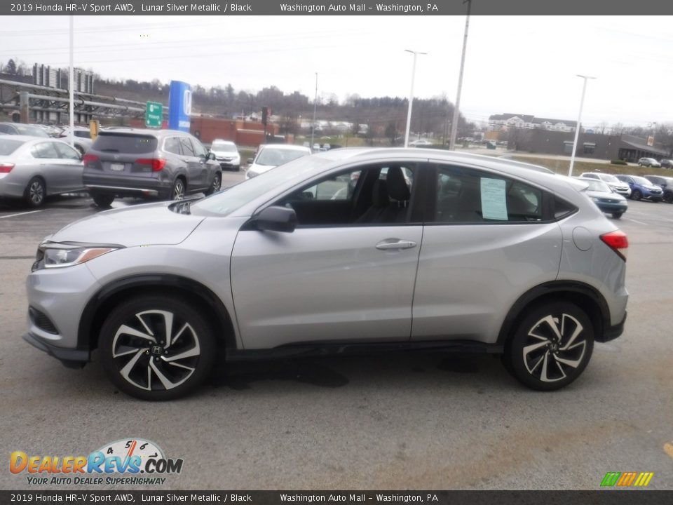 2019 Honda HR-V Sport AWD Lunar Silver Metallic / Black Photo #6