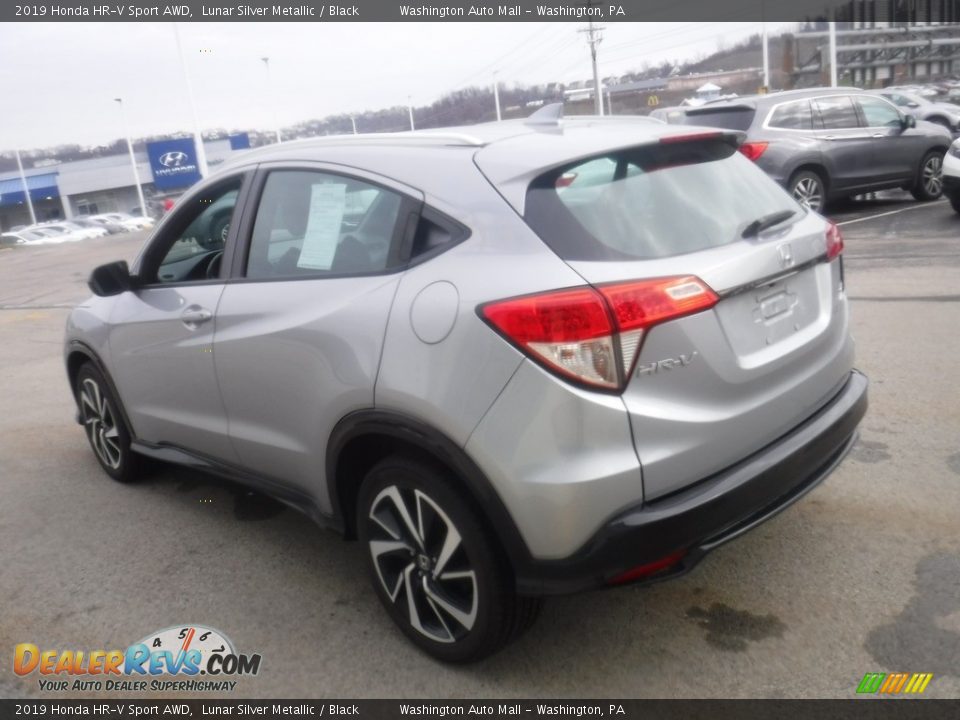 2019 Honda HR-V Sport AWD Lunar Silver Metallic / Black Photo #7