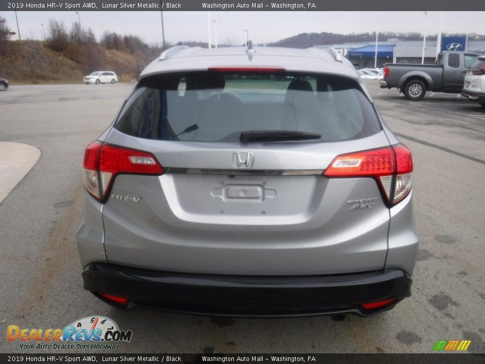 2019 Honda HR-V Sport AWD Lunar Silver Metallic / Black Photo #8