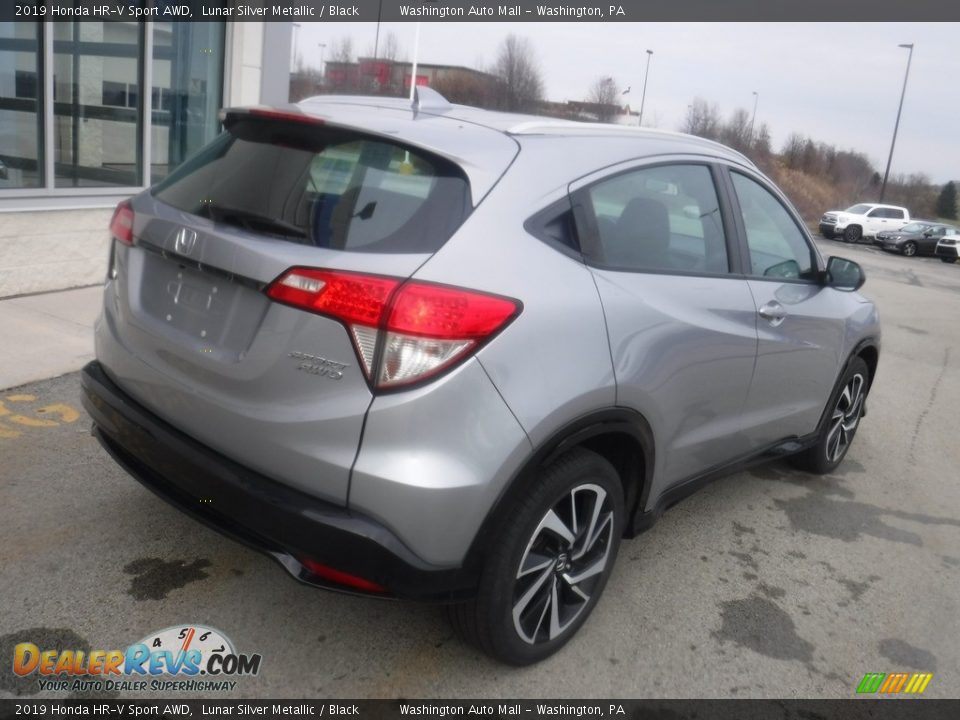 2019 Honda HR-V Sport AWD Lunar Silver Metallic / Black Photo #9