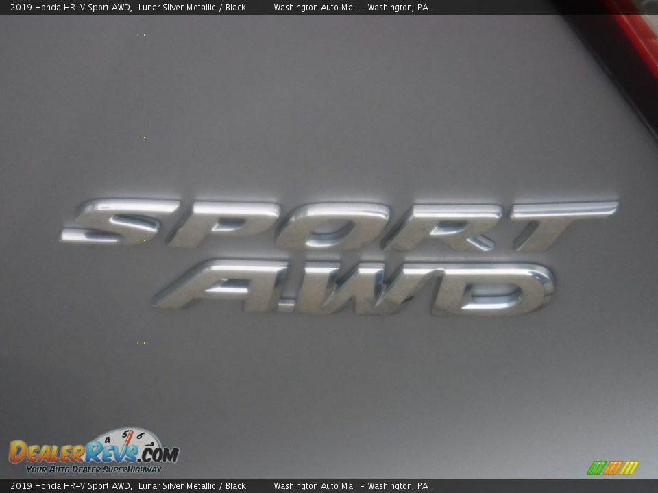 2019 Honda HR-V Sport AWD Lunar Silver Metallic / Black Photo #10