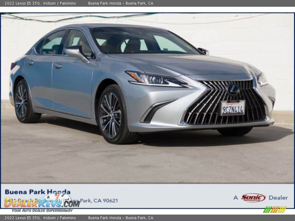 2022 Lexus ES 350 Iridium / Palomino Photo #1