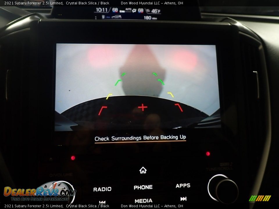 2021 Subaru Forester 2.5i Limited Crystal Black Silica / Black Photo #3