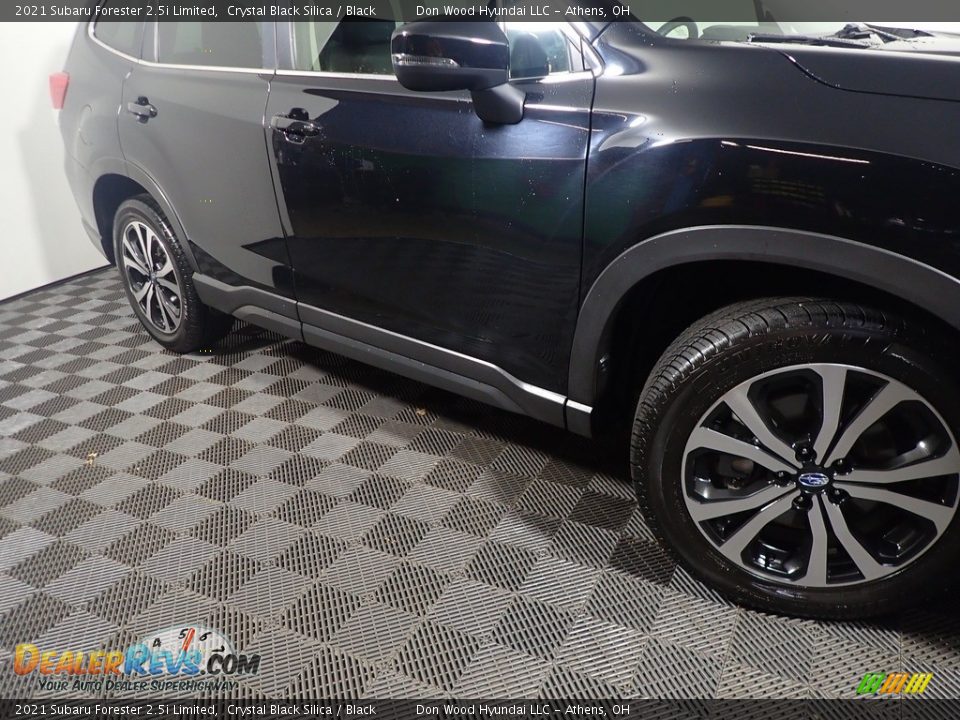 2021 Subaru Forester 2.5i Limited Crystal Black Silica / Black Photo #5