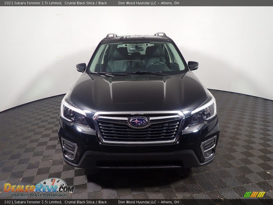 2021 Subaru Forester 2.5i Limited Crystal Black Silica / Black Photo #6