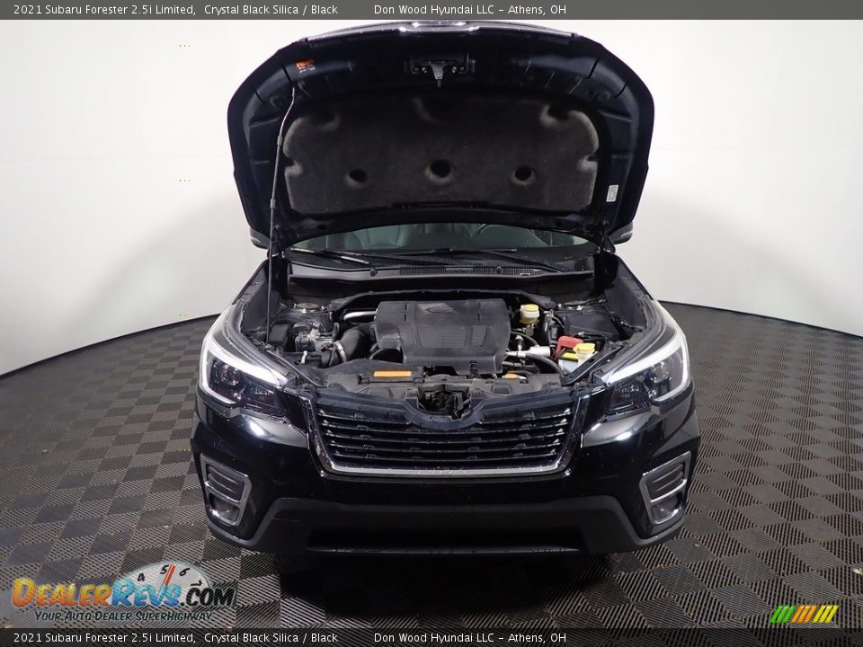 2021 Subaru Forester 2.5i Limited Crystal Black Silica / Black Photo #7
