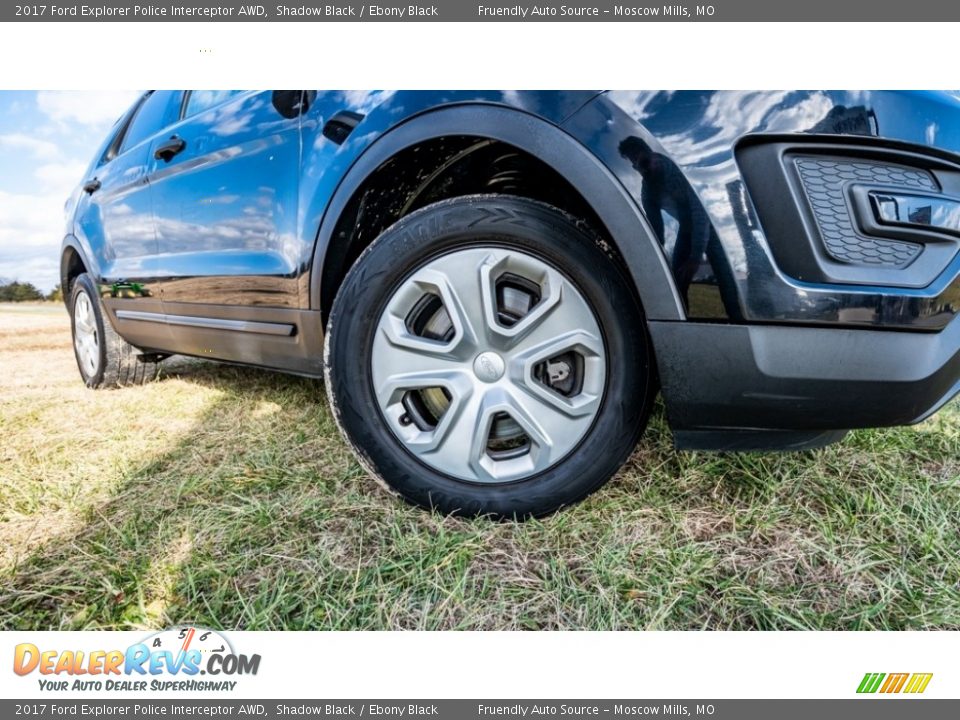 2017 Ford Explorer Police Interceptor AWD Wheel Photo #2