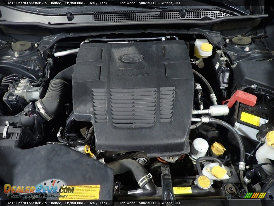 2021 Subaru Forester 2.5i Limited Crystal Black Silica / Black Photo #8