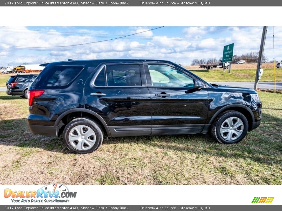 Shadow Black 2017 Ford Explorer Police Interceptor AWD Photo #3