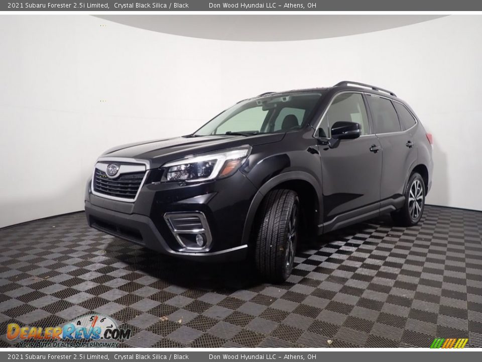 2021 Subaru Forester 2.5i Limited Crystal Black Silica / Black Photo #9