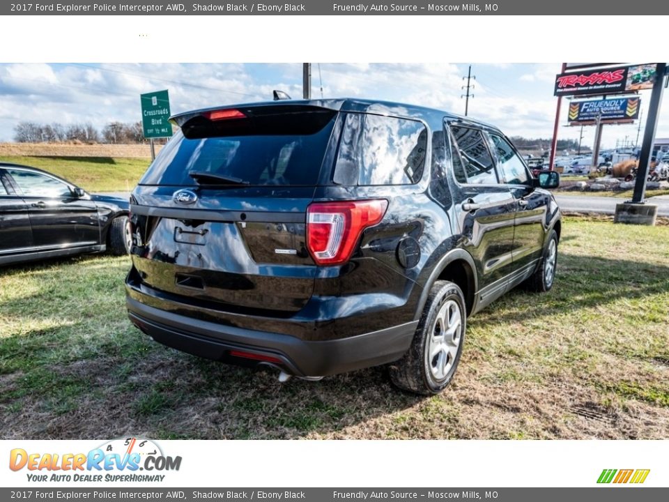 2017 Ford Explorer Police Interceptor AWD Shadow Black / Ebony Black Photo #4