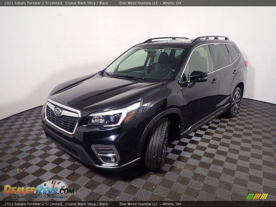 2021 Subaru Forester 2.5i Limited Crystal Black Silica / Black Photo #10