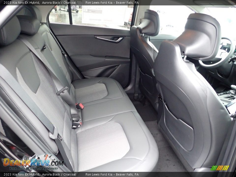 2023 Kia Niro EX Hybrid Aurora Black / Charcoal Photo #10