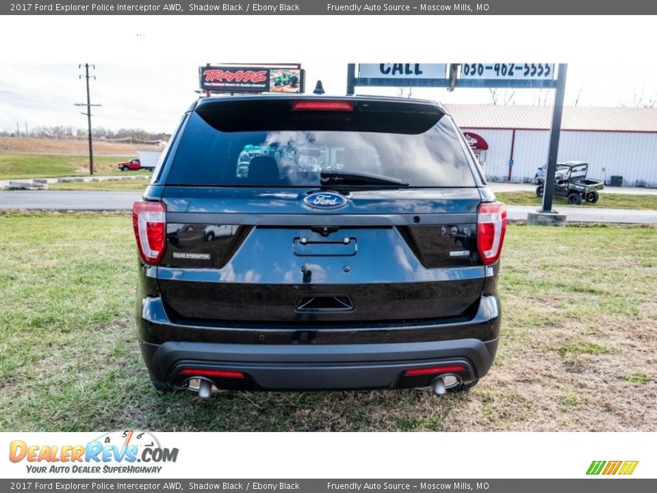 2017 Ford Explorer Police Interceptor AWD Shadow Black / Ebony Black Photo #5