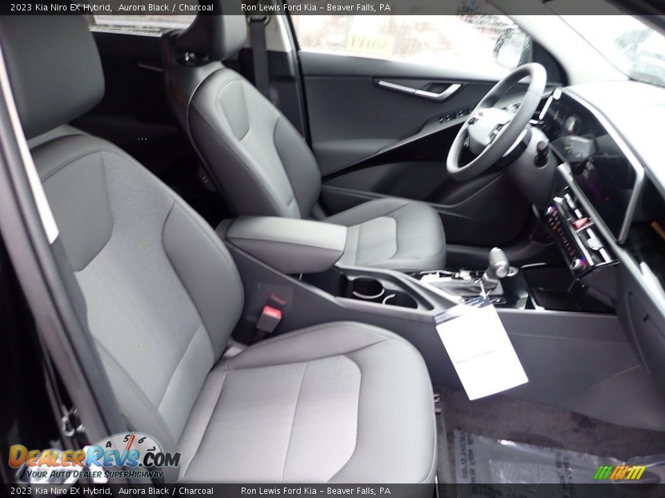 2023 Kia Niro EX Hybrid Aurora Black / Charcoal Photo #11