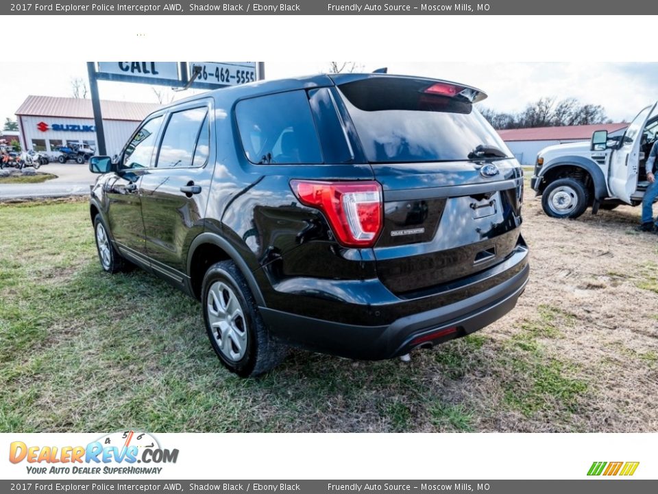 2017 Ford Explorer Police Interceptor AWD Shadow Black / Ebony Black Photo #6