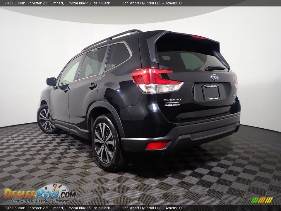 2021 Subaru Forester 2.5i Limited Crystal Black Silica / Black Photo #12