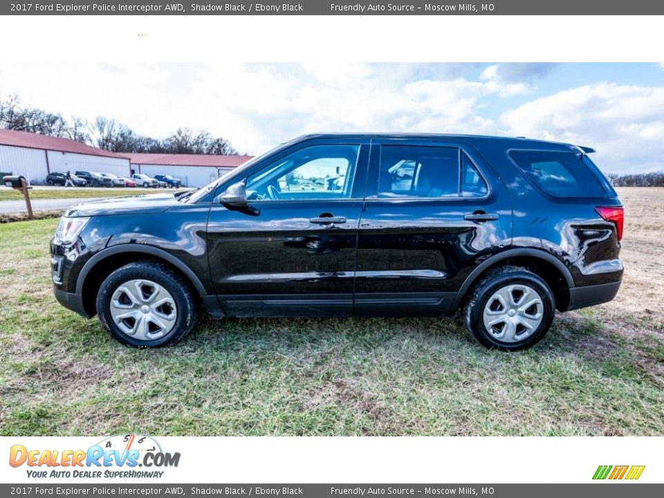 Shadow Black 2017 Ford Explorer Police Interceptor AWD Photo #7