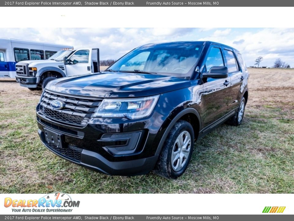 2017 Ford Explorer Police Interceptor AWD Shadow Black / Ebony Black Photo #8