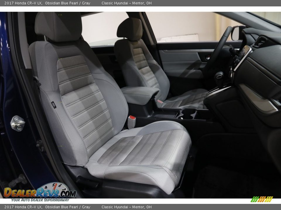 2017 Honda CR-V LX Obsidian Blue Pearl / Gray Photo #15