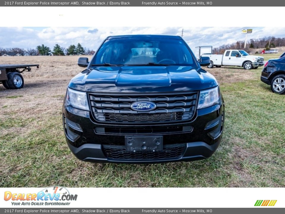 2017 Ford Explorer Police Interceptor AWD Shadow Black / Ebony Black Photo #9