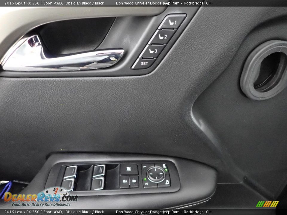 Door Panel of 2016 Lexus RX 350 F Sport AWD Photo #15